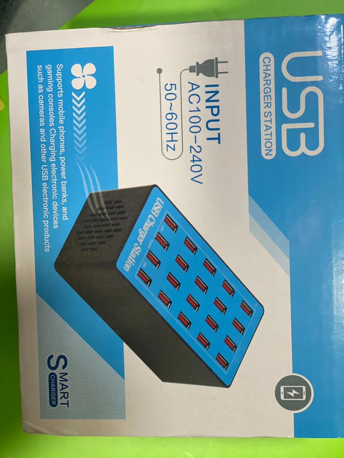 🔌 20 ports USB Smart Charger Station Series (WLX‑A5 Models)