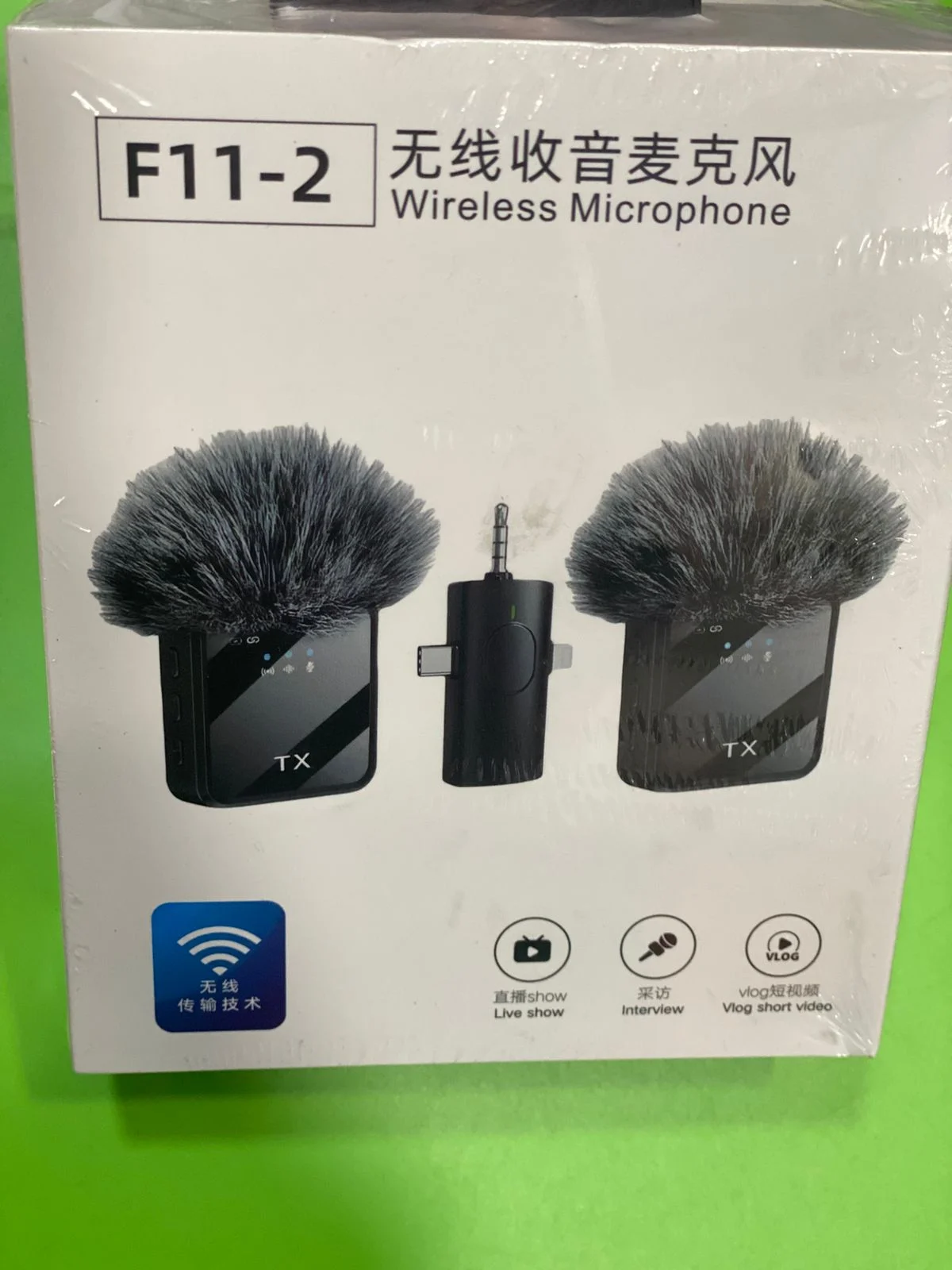 F11‑2 Wireless Collar Microphone