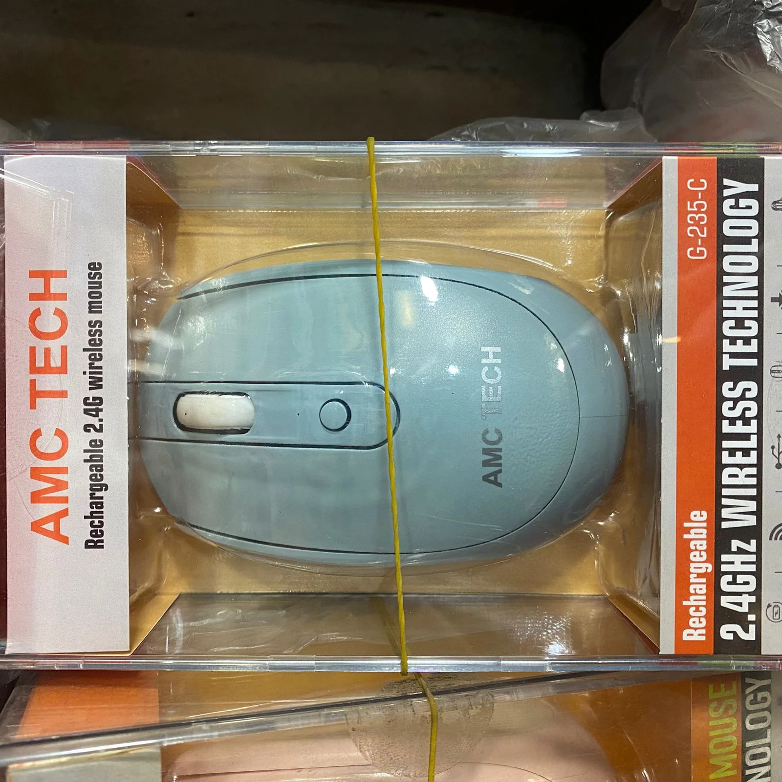 MC TECH Rechargeable 2.4G Wireless Mouse (Model G‑235‑C)us