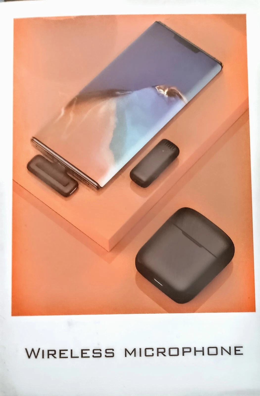 📱 Wireless Lavalier Mic Set - 1 receiver, 2 Wireless lMics