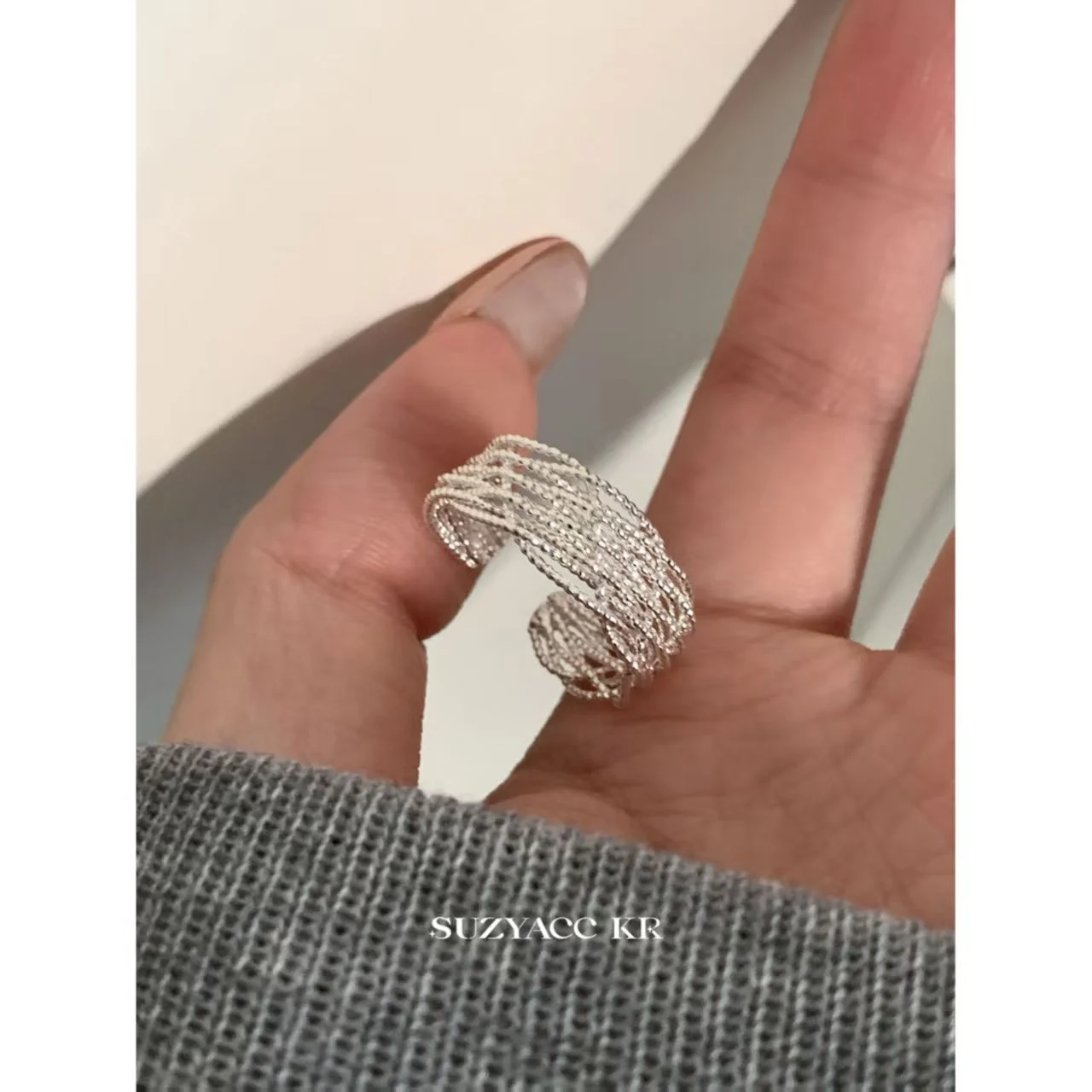 925 Sterling Silver Ring for Womentdfhgfd