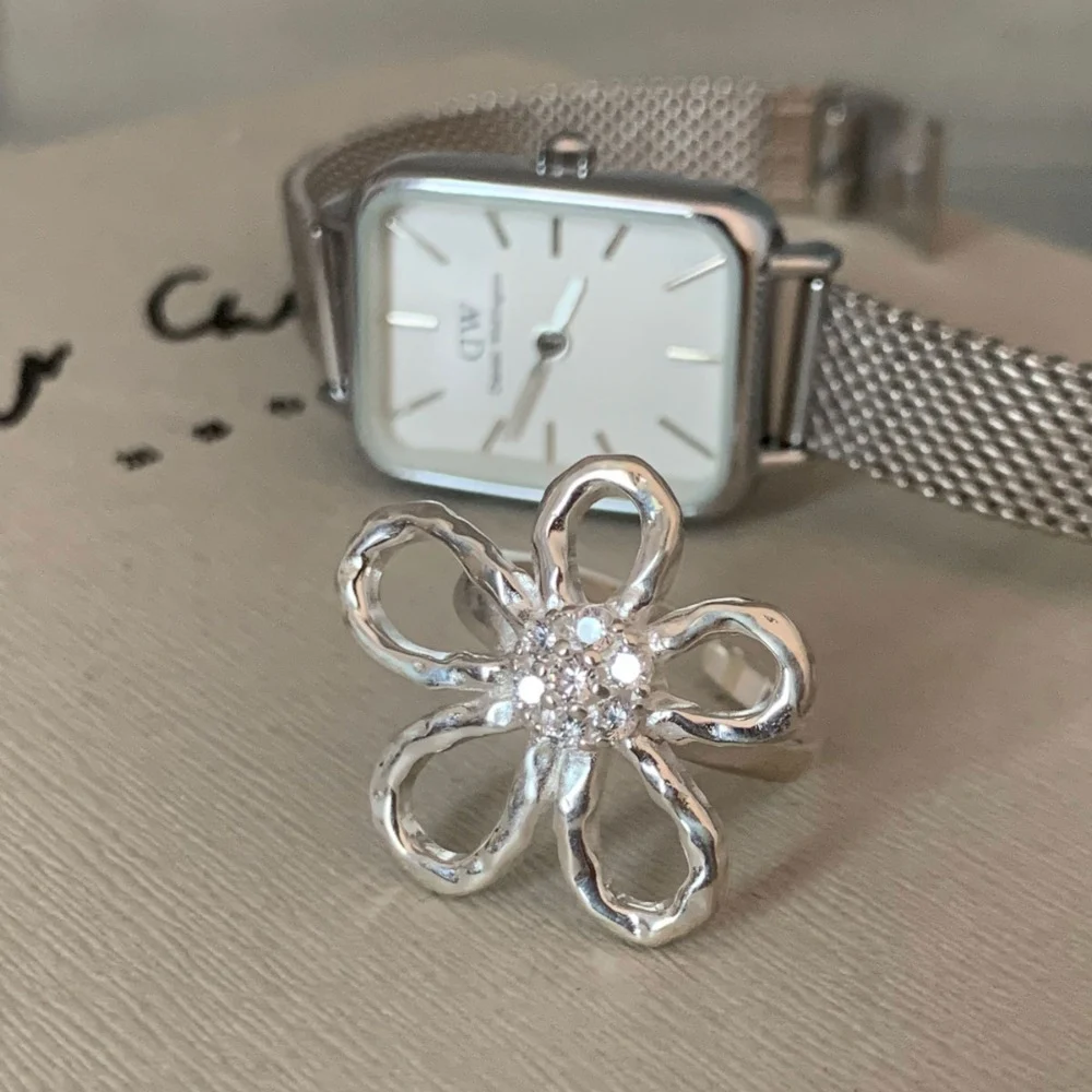 ৯২৫ স্টার্লিং সিলভার রিং56